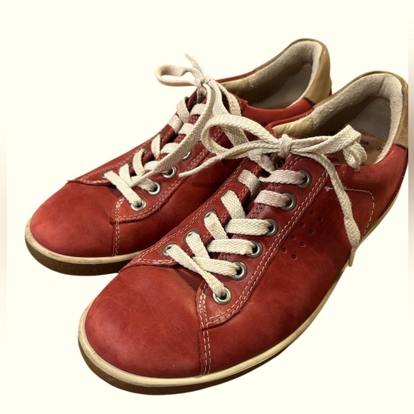 Ecco Shoes - ECCO Chase Tie, Chilli Red size 37 US 6-6.5